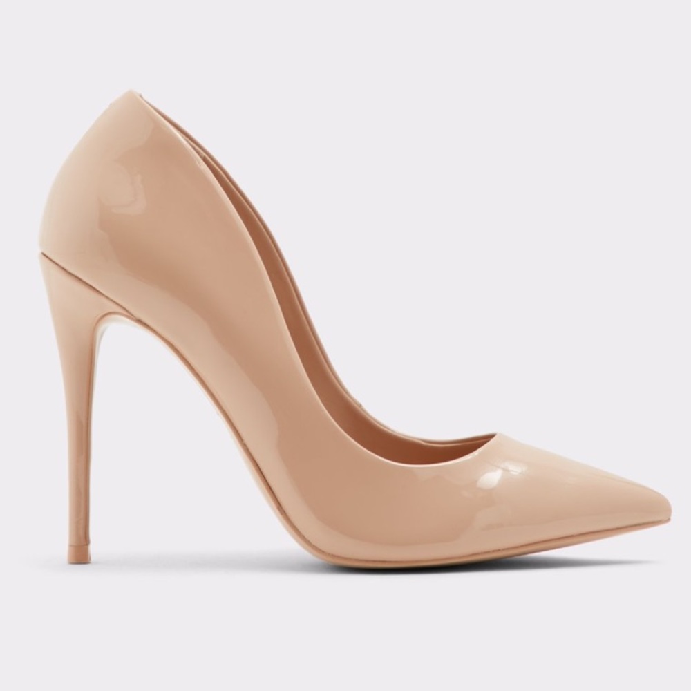 Aldo stessi stiletto nude bone size 7 used